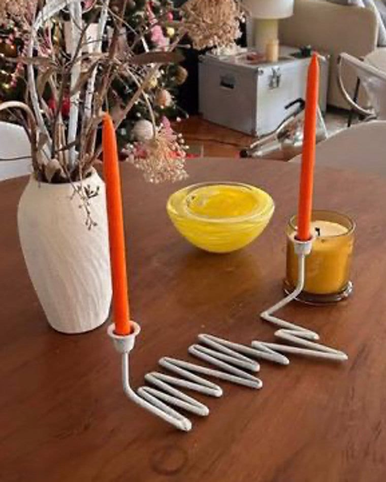 Castiçal Zig-Zag
