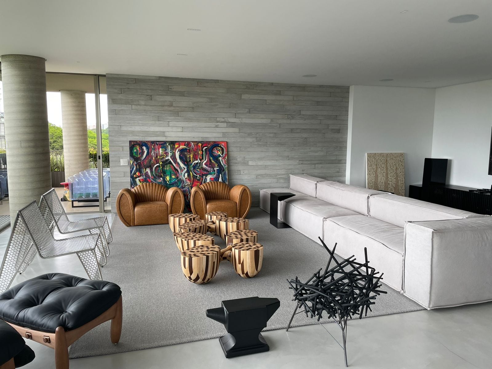Poltrona Baquetas — vista 5